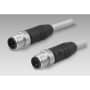 Connector 4pin male M12 D-code photo du produit