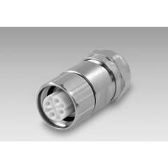 Round fem connector 8 strand c photo du produit