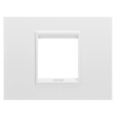 PLAQUE LUX 2P METAL BL SATI photo du produit