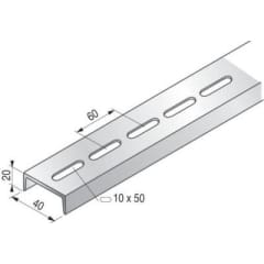 UPN 20x40x20 3M EP5 GC photo du produit