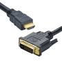 Cord HDMI M/DVI-D M -OR- 1m50 photo du produit