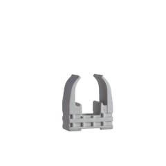 CLIPS A TUBE DIAM20 GRIS photo du produit