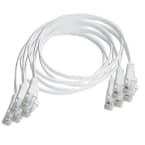 5 CORDONS PLATS RJ45 FTP 0.2 m photo du produit