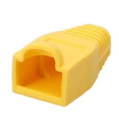 Conn Manchon RJ45 jaune photo du produit