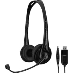 Casque stereo, micro, USB photo du produit