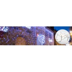 Rideau led SlowGlow-2x10m photo du produit