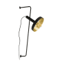 Whizz Lampe Applique Noire/Or photo du produit