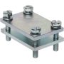 Plate clamp 30x30mm photo du produit