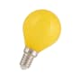 LED Party G45 E14 1W Jaune photo du produit