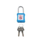 cadenas plast bleu anse metal photo du produit