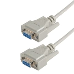 Cordon null modem D9 FF 10m photo du produit