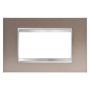 PLAQUE LUX 4P METAL BRONZE PEA photo du produit