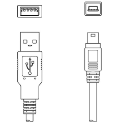 KSS US-USB2-A-mic-B-V0-018 photo du produit