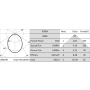 INCASSATO LED LESELI 4 15W 90 photo du produit