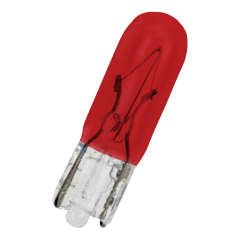 T5 Wedge 24V 80mA 10000h Rouge photo du produit