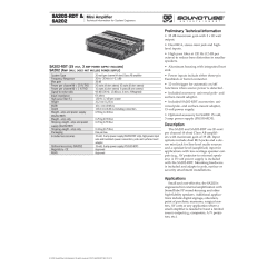 Mini amplificateur 2x20W-4eOme photo du produit