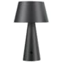 Lampe table solaire noir mat photo du produit