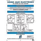 affiche soins aux electrises photo du produit