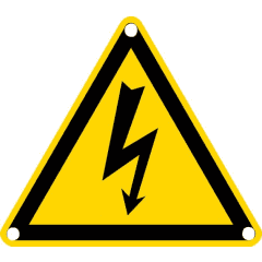 SIG121 TRIANGLE DANGER ELEC photo du produit