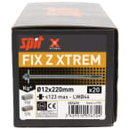 FIX Z XTREM 12x220-125 ROND. L photo du produit