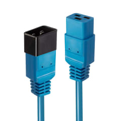 Rallonge IEC 1m, bleu photo du produit