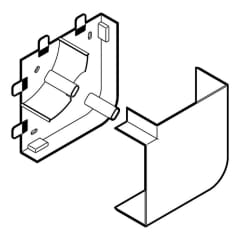 ANGLE PLAT 160X50 AB photo du produit