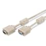 VGA cable, HD15 M-F, 15.0m, 3C photo du produit