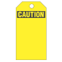 Plastic Tag, 'CAUTION', 25 ta photo du produit