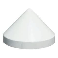 Chapeau de pieu conique blanc photo du produit
