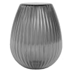 Tacoma Tulip Ribbed Glass Fumé photo du produit