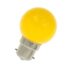 LED Party G45 B22d 1W Jaune photo du produit