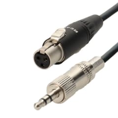 Cor mini XLR3F-Jk3.5 st M 0.2m photo du produit