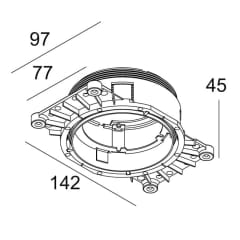 MOUNTING KIT TRIMLESS O.F.A. A photo du produit