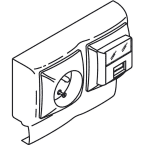 AP.S.KEVA 2P HT12 2P+T+RJ45.5E photo du produit