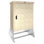 Armoire BPS aluminium ivoire photo du produit