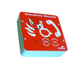 Interphone Sécu conv. rouge photo du produit