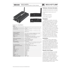 Mini amplificateur 3x35W-8eOme photo du produit