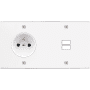 FAC LAITON BLANC DH PC U1 VIS photo du produit