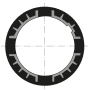 Couronne ø60 tube dohner 78gp photo du produit