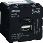 Chargeur USB A+C photo du produit