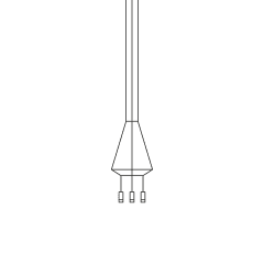 Wireflow, Suspendue, Black, 27 photo du produit