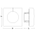 Light Sensor Dual-E KNX V3 UP photo du produit