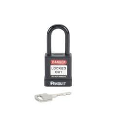 Black Plastic Body Padlock photo du produit