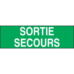 Pictogramme "Sortie Secours" photo du produit