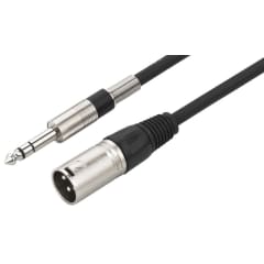 Cord aud XLR-6,35 stereo, 1 m photo du produit