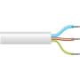 Câble blanc 1,5mm²-50m-3conduc photo du produit