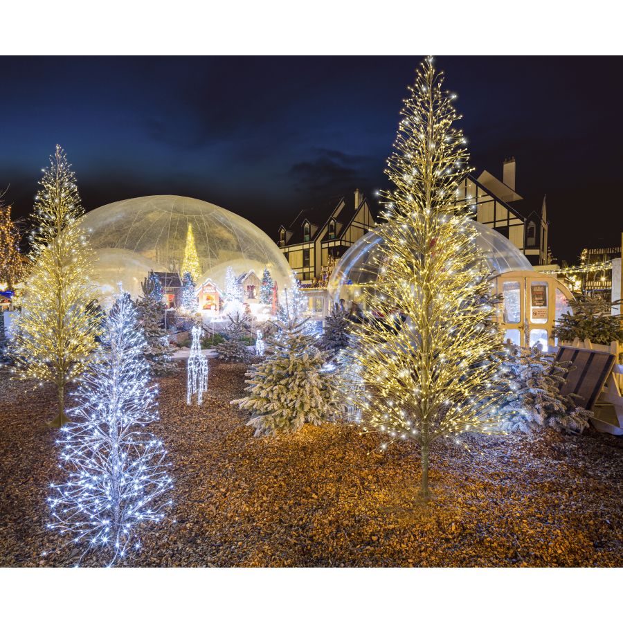 Festilight 40477AP0 SPRAY Sapin spray argent