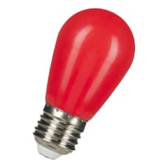 LED Party ST45 E27 1W Rouge photo du produit