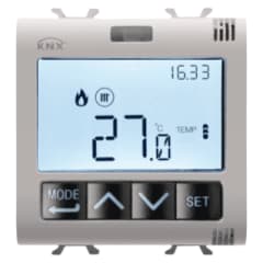 THERMOSTAT T+H KNX ENCASTRÉ BE photo du produit