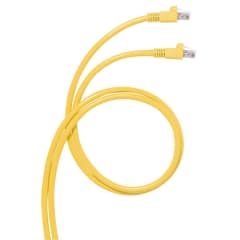 CORDON C6A S-FTP PVC JAUNE 10M photo du produit